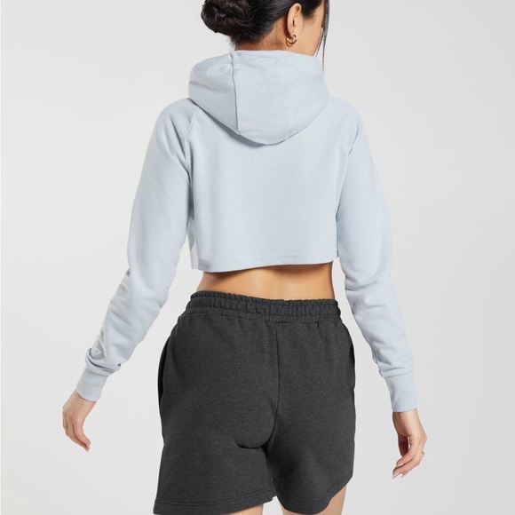 Gymshark Embroidered Cropped Hoodie - Picture 2 of 10